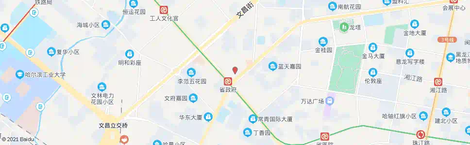 哈尔滨省公安厅_公交站地图_哈尔滨公交_妙搜公交查询2025