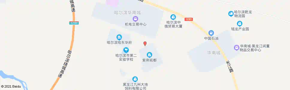 哈尔滨华南城公交停车场_公交站地图_哈尔滨公交_妙搜公交查询2025