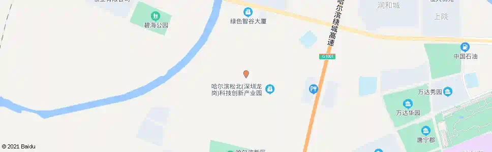 哈尔滨吴家店_公交站地图_哈尔滨公交_妙搜公交查询2025