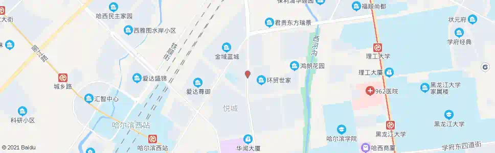 哈尔滨明达大厦_公交站地图_哈尔滨公交_妙搜公交查询2025