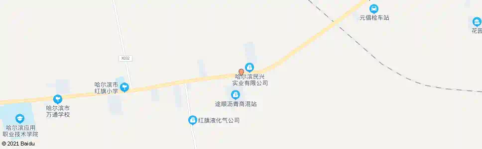 哈尔滨后榆树道口_公交站地图_哈尔滨公交_妙搜公交查询2025