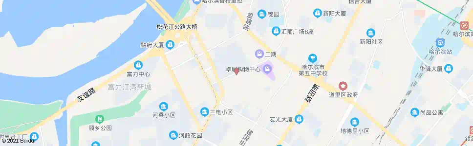 哈尔滨阳明街_公交站地图_哈尔滨公交_妙搜公交查询2025