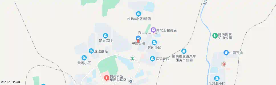 鹤岗兴山百货_公交站地图_鹤岗公交_妙搜公交查询2025