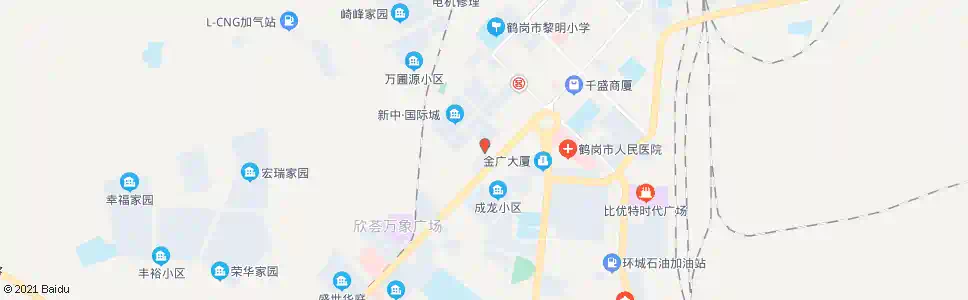 鹤岗四道街_公交站地图_鹤岗公交_妙搜公交查询2025
