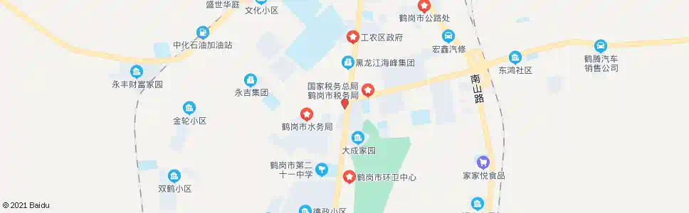 鹤岗良种站_公交站地图_鹤岗公交_妙搜公交查询2025