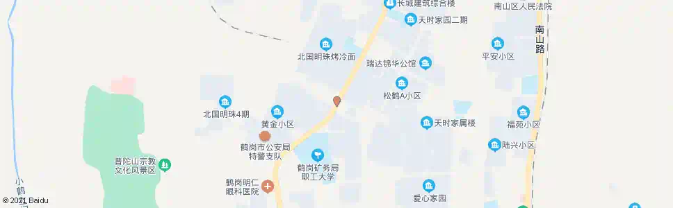 鹤岗检测中心_公交站地图_鹤岗公交_妙搜公交查询2025