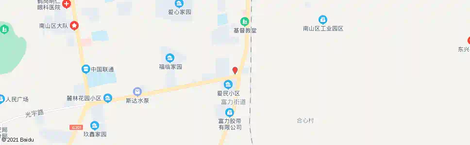 鹤岗跃进街_公交站地图_鹤岗公交_妙搜公交查询2025
