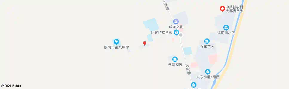 鹤岗红旗桥_公交站地图_鹤岗公交_妙搜公交查询2025
