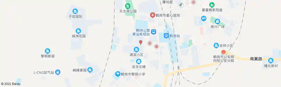 鹤岗铁路村_公交站地图_鹤岗公交_妙搜公交查询2025