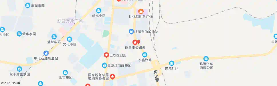 鹤岗砂轮厂_公交站地图_鹤岗公交_妙搜公交查询2025