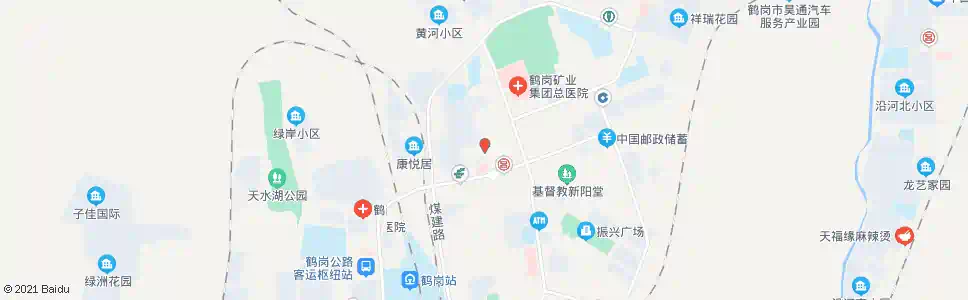 鹤岗新华书店_公交站地图_鹤岗公交_妙搜公交查询2025