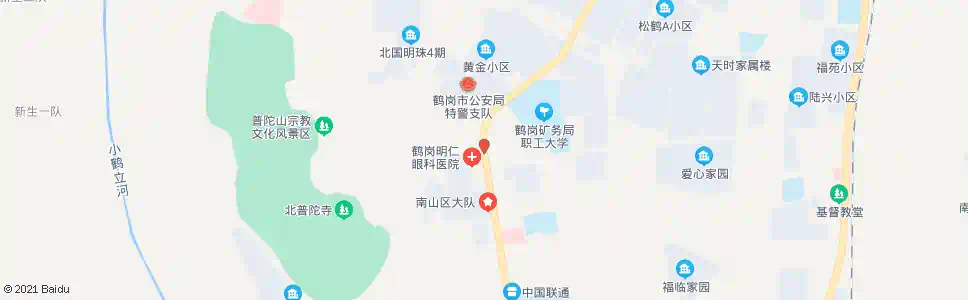 鹤岗三宝寺_公交站地图_鹤岗公交_妙搜公交查询2025