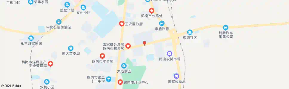 鹤岗逸夫小学_公交站地图_鹤岗公交_妙搜公交查询2025