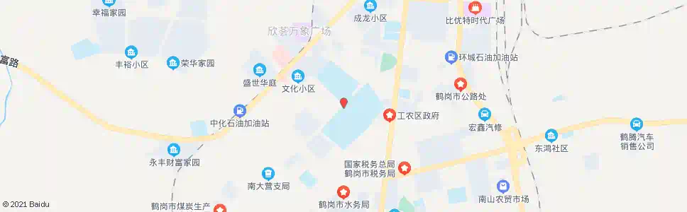 鹤岗市一中_公交站地图_鹤岗公交_妙搜公交查询2025