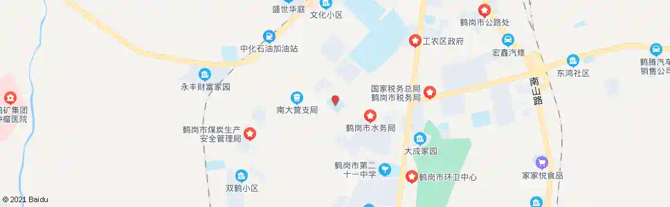鹤岗育才中学_公交站地图_鹤岗公交_妙搜公交查询2025