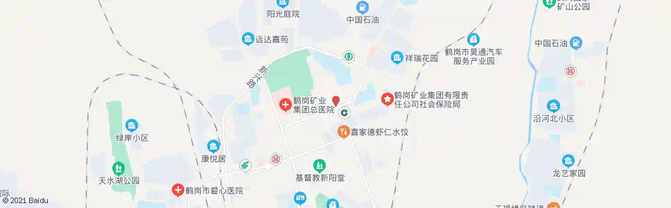 鹤岗商校_公交站地图_鹤岗公交_妙搜公交查询2025