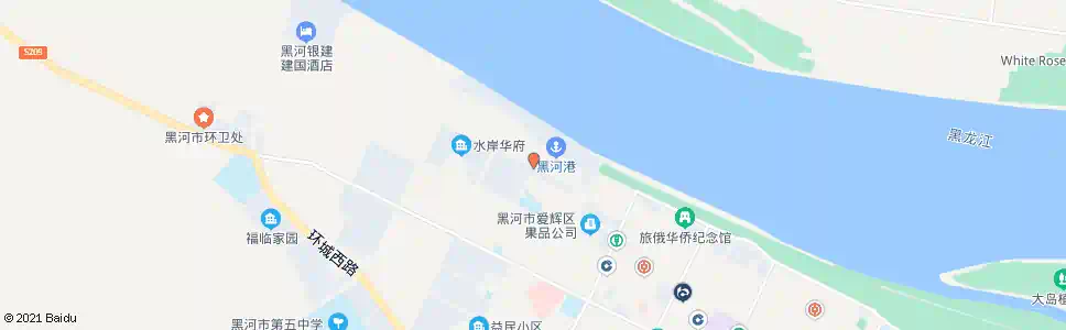 黑河益民一区_公交站地图_黑河公交_妙搜公交查询2025