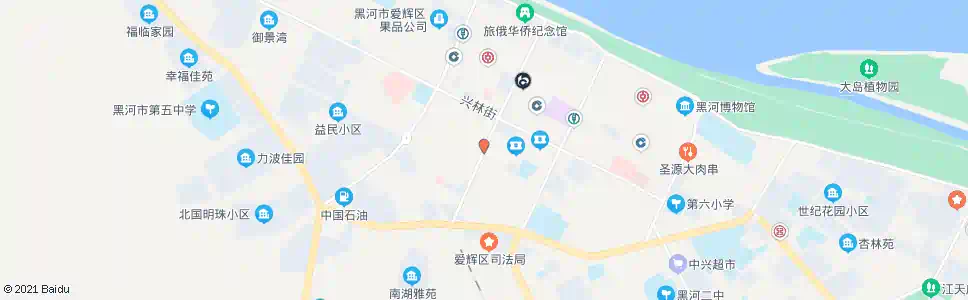 黑河泰康人保_公交站地图_黑河公交_妙搜公交查询2025