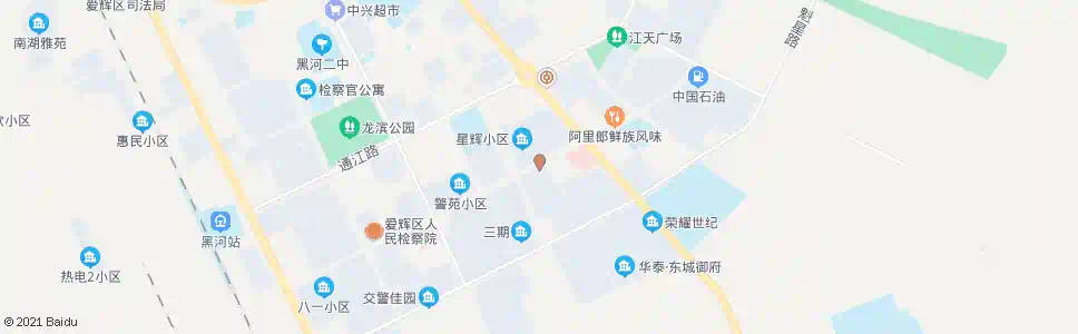 黑河仁和储蓄库_公交站地图_黑河公交_妙搜公交查询2025