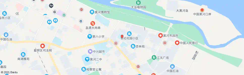 黑河卫生学校_公交站地图_黑河公交_妙搜公交查询2025