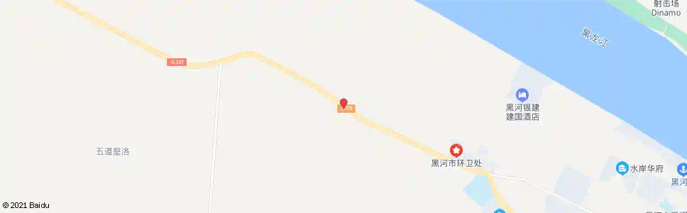 黑河津津味饭店_公交站地图_黑河公交_妙搜公交查询2025
