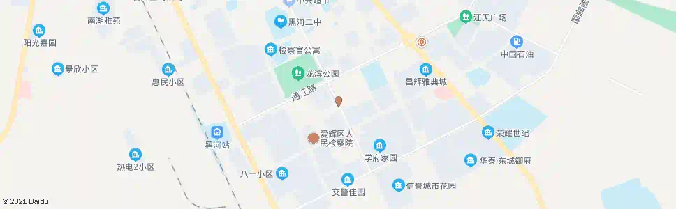 黑河中心血站_公交站地图_黑河公交_妙搜公交查询2025