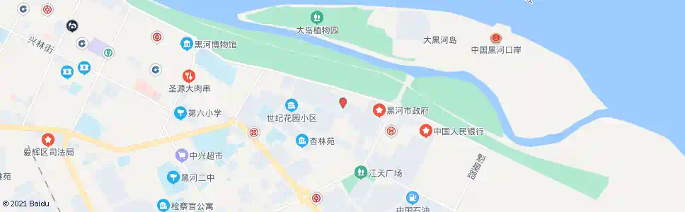 黑河华泰小区_公交站地图_黑河公交_妙搜公交查询2025