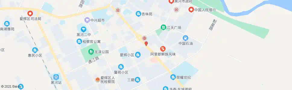 黑河中国联通_公交站地图_黑河公交_妙搜公交查询2025