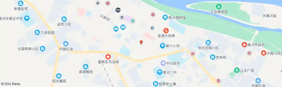 黑河泰信_公交站地图_黑河公交_妙搜公交查询2025