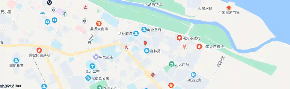 黑河龙科街_公交站地图_黑河公交_妙搜公交查询2025