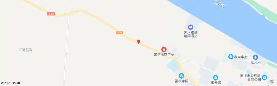 黑河自来水厂_公交站地图_黑河公交_妙搜公交查询2025