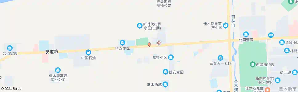 佳木斯英俊公园_公交站地图_佳木斯公交_妙搜公交查询2025
