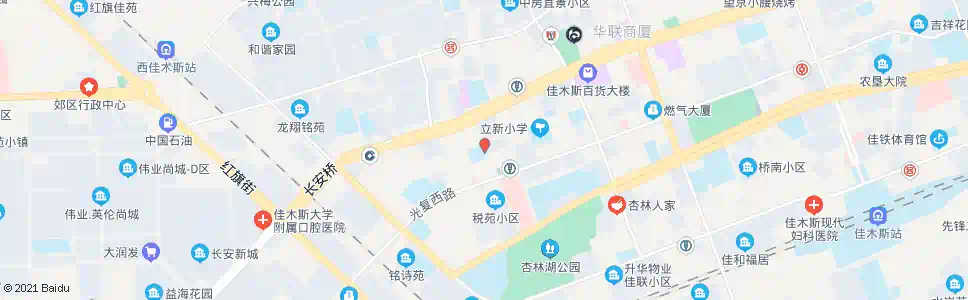佳木斯三小_公交站地图_佳木斯公交_妙搜公交查询2025