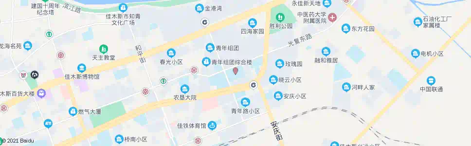 佳木斯十二中_公交站地图_佳木斯公交_妙搜公交查询2025