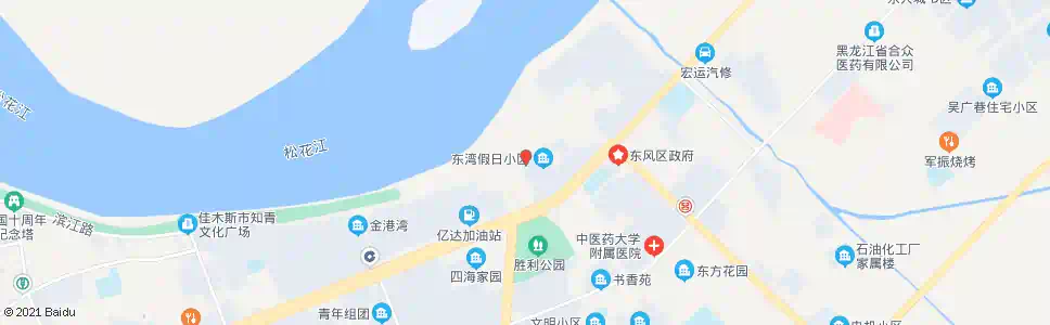 佳木斯行政大厦_公交站地图_佳木斯公交_妙搜公交查询2025