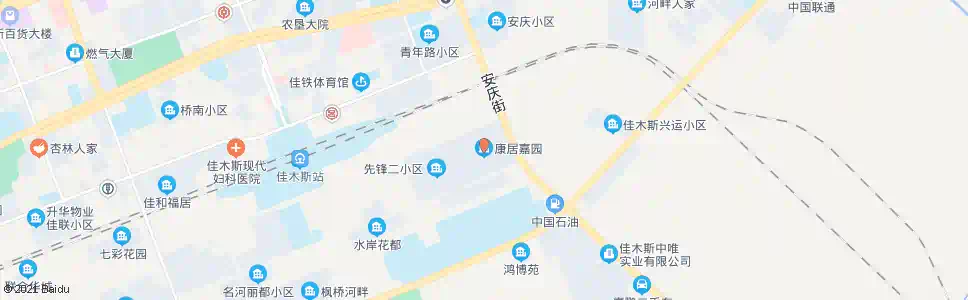 佳木斯伟业康居嘉园_公交站地图_佳木斯公交_妙搜公交查询2025