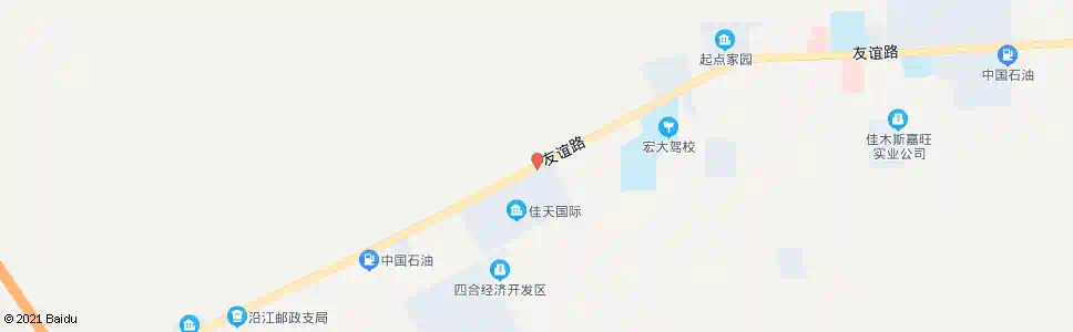 佳木斯四合东_公交站地图_佳木斯公交_妙搜公交查询2025