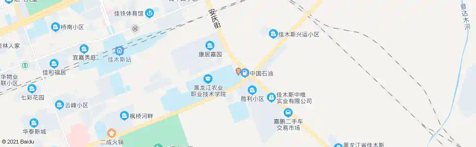 佳木斯农校_公交站地图_佳木斯公交_妙搜公交查询2025