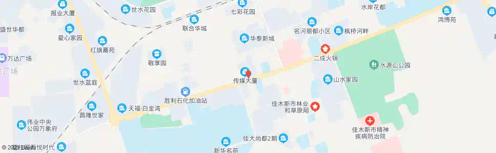 佳木斯电视台_公交站地图_佳木斯公交_妙搜公交查询2025