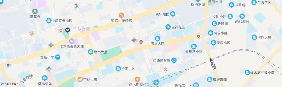 佳木斯杏林路口_公交站地图_佳木斯公交_妙搜公交查询2025