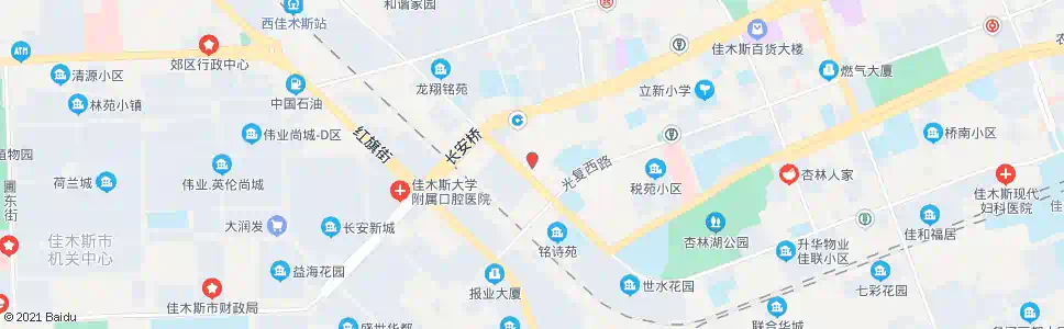 佳木斯佳西电业局_公交站地图_佳木斯公交_妙搜公交查询2025