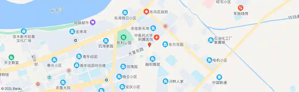 佳木斯长胜路口_公交站地图_佳木斯公交_妙搜公交查询2025