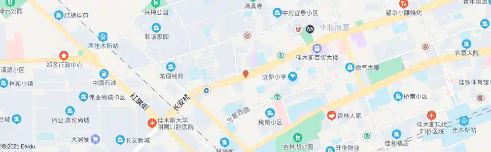 佳木斯中国人寿_公交站地图_佳木斯公交_妙搜公交查询2025