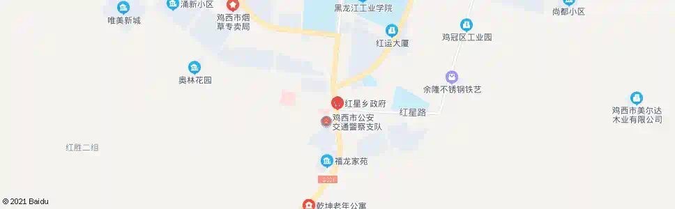 鸡西红星乡一_公交站地图_鸡西公交_妙搜公交查询2025