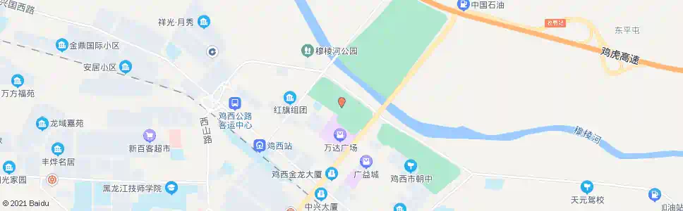 鸡西河滨公园_公交站地图_鸡西公交_妙搜公交查询2025