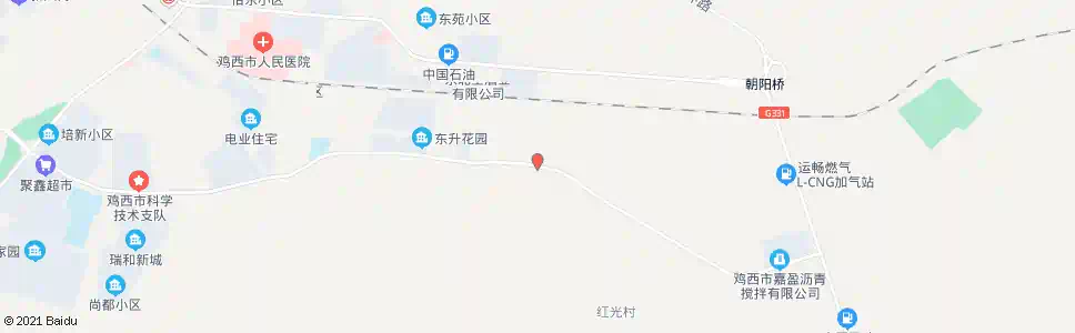 鸡西北钢车队_公交站地图_鸡西公交_妙搜公交查询2025