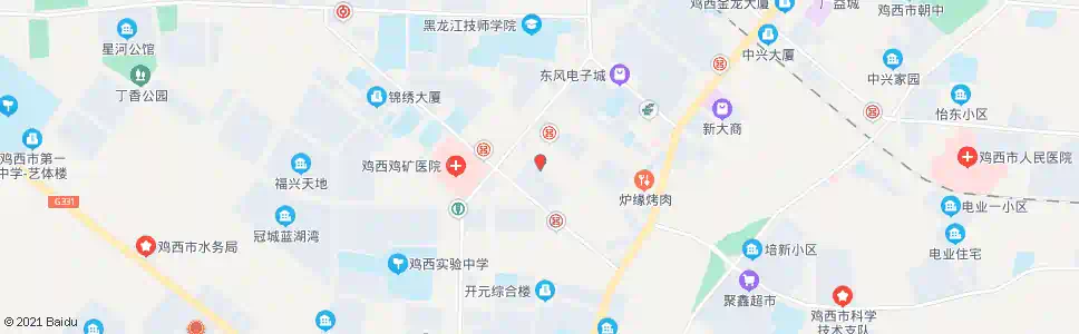 鸡西机电厂_公交站地图_鸡西公交_妙搜公交查询2025
