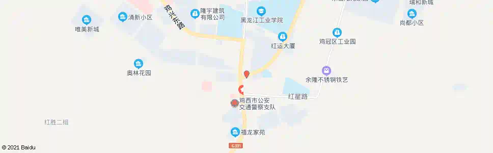 鸡西红星乡_公交站地图_鸡西公交_妙搜公交查询2025