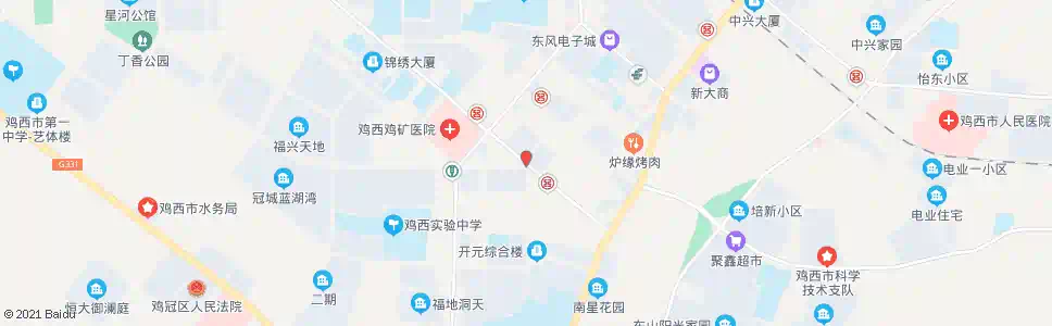 鸡西矿业宾馆_公交站地图_鸡西公交_妙搜公交查询2025