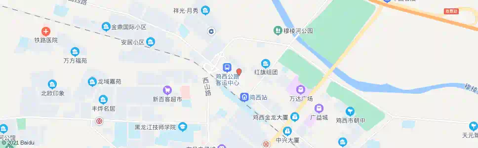 鸡西新华道口_公交站地图_鸡西公交_妙搜公交查询2025